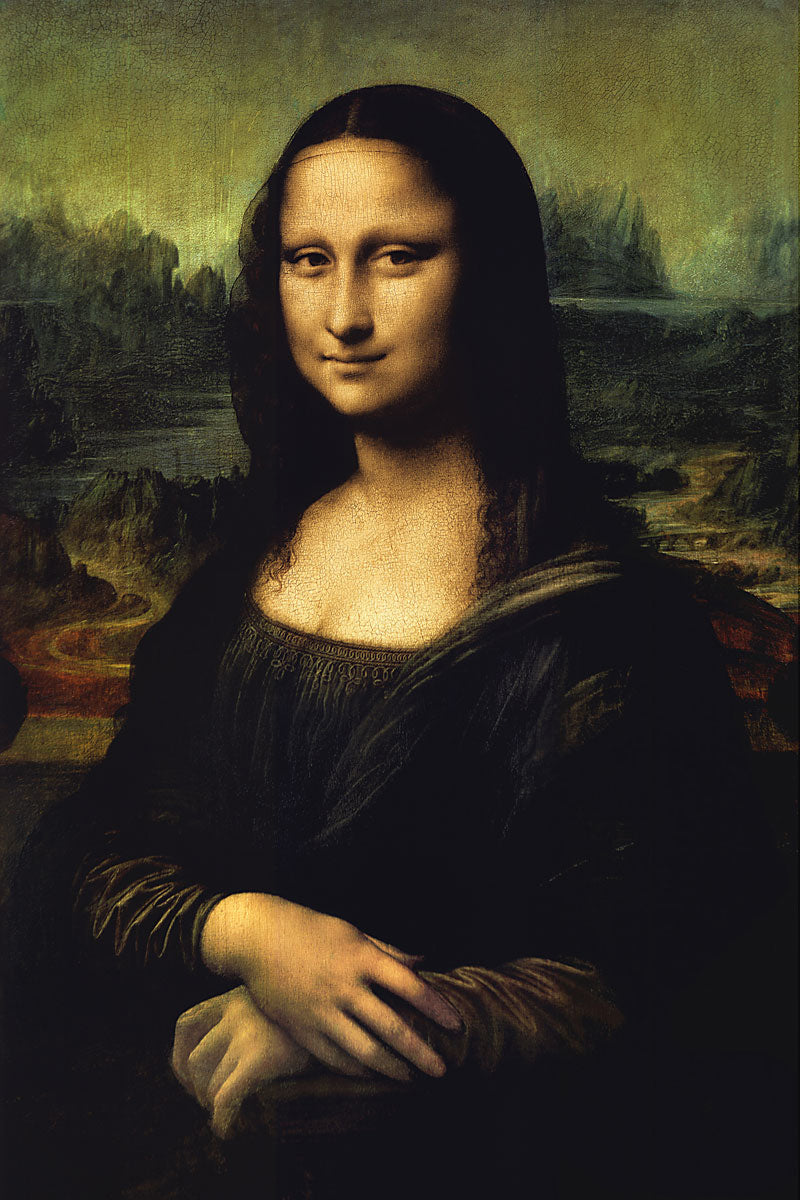 Artist Leonardo da Vinci Fine Art Poster Print Mona Lisa