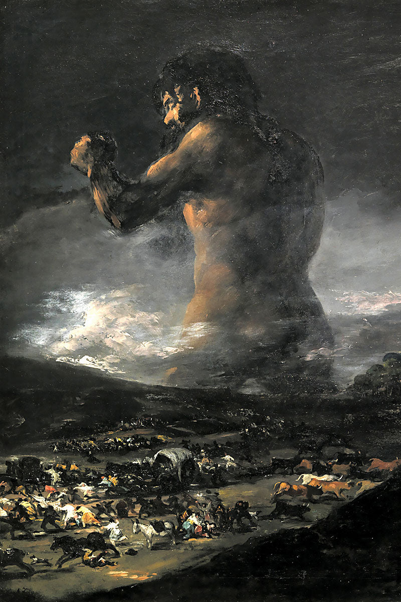 Artist Francisco de Goya Fine Art Poster Print The Colossus