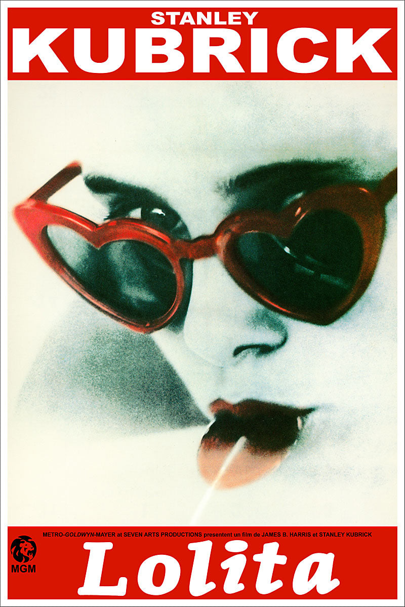 Vintage Movie Poster Stanley Kubrick Lolita